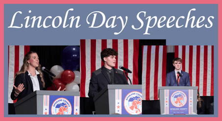 Lincoln Day Speeches Banner