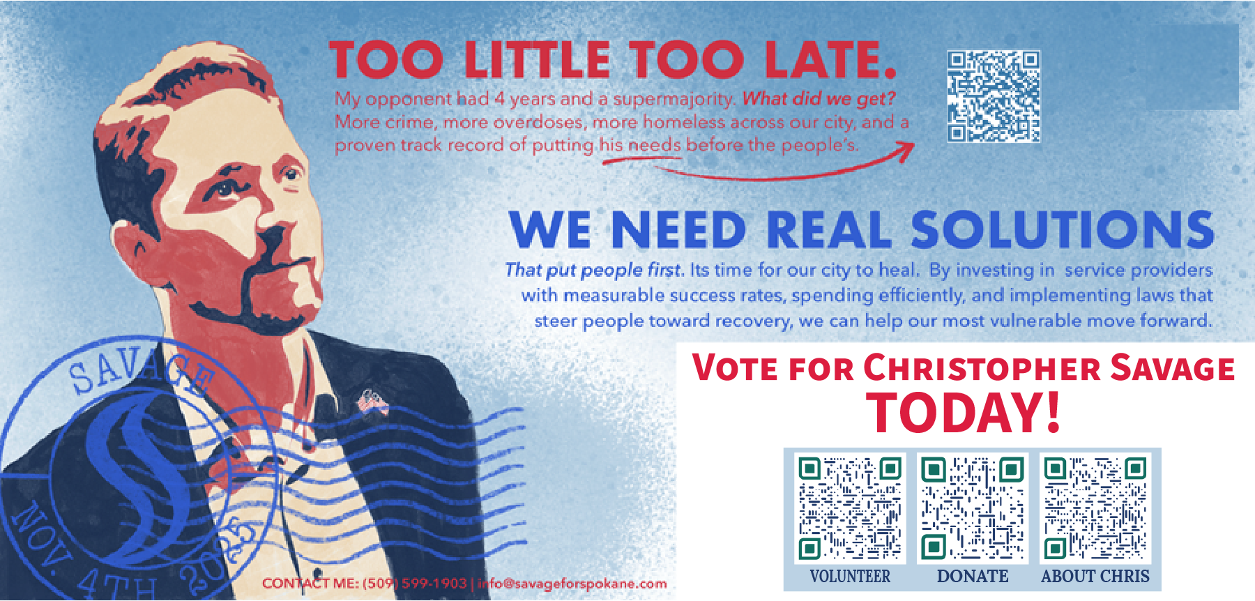 Savage Postcard Savage Postcard