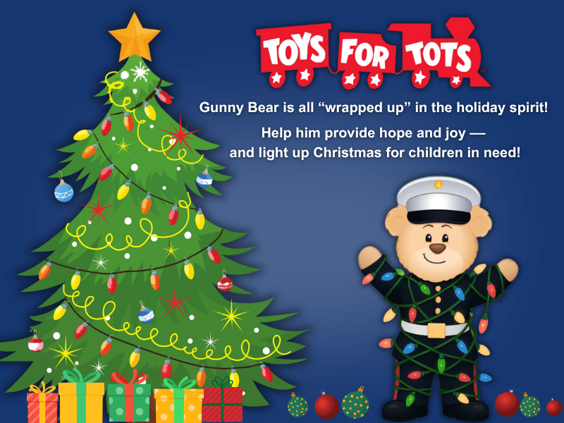 Toys for Tots_Gunny Bear Toys for Tots_Gunny Bear